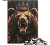 Puzzle King Brown Bear 2000 pièces pour Adultes et Adolescents, idéal comme Cadeau pour Toute la Famille (70x100cm)