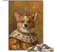 Puzzle King Shiba Inu pour Adultes, 1000 pièces, Un défi Difficile à Offrir à Toute la Famille (Taille 26x38cm