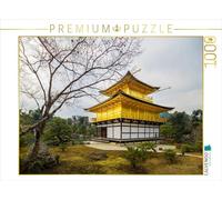 Puzzle · Kinkaku-ji 2 | Le Pavillon d'or à Kyoto · 1000 pièces · Format assemblé 64 × 48 cm · CALVENDO Puzzle
