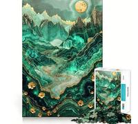 Puzzle Kintsugi 1000 pièces Prairie Alpine Un Passe-Temps Fascinant pour Les Moments de détente,idéal pour stimuler Le Cerveau et stimuler l’Imagination (38x26cm)