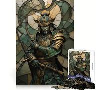 Puzzle Kintsugi Guerrier Samouraï 1000 pièces pour Adolescents Améliore la mémoire, se détend, Bords précis, Cadeau créatif (50x75cm)