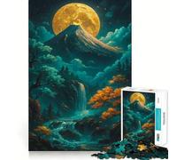 Puzzle Kintsugi Paysage de Montagne 1000 Pièces pour Adolescents Jeu de logique et de Coordination Découpe précise Cadeau Exceptionnel (38x26cm)