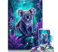 Puzzle Koala 1000 pièces pour Adolescents et Adultes idéal comme Cadeau pour Toute la Famille (50x75cm)