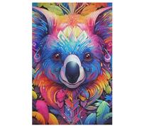 Puzzle Koala 1000 Pièces pour Adolescents Puzzles Créatif en Bois Jouet Jeu Familial Difficulté Défi （78×53cm）