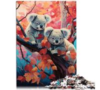 Puzzle Koala 1000 pièces pour Adultes, Puzzle en Bois, Jouets, Jeux éducatifs, Anti-Stress, 1000 pièces (50 x 75 cm)