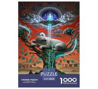 Puzzle Koala De 1000 Pièces pour Adultes,Éléments technologiques Un Jeu De Dexérité Très Difficile Puzzle ÉduChatif Aux Défis 38x26cm/1000pcs