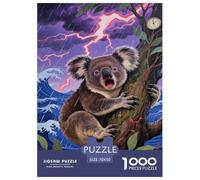Puzzle Koala Qui Compte 1000 Pièces pour Adultes,Tempête océanique Un Jeu De Dexérité Très Difficile Puzzle D'intelligence 70x50cm/1000pcs