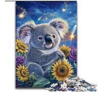 Puzzle Koala Tournesol 1000 pièces pour Adultes et Adolescents, Jouets éducatifs et Anti-Stress, avec Père Noël (26x38cm)