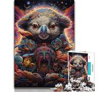 Puzzle Koalas 1000 pièces pour Adultes, Anti-Stress, défi Difficile, à Offrir en Cadeau à Toute la Famille (38x26cm)