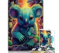 Puzzle Koalas Art pour Adolescents 1000 pièces, Jouet éducatif et éducatif, idéal comme Cadeau pour Toute la Famille (38x26cm)