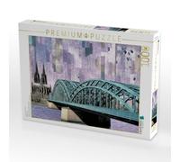 Puzzle · Kölner Dom | Ein Motiv aus dem Kalender „Stadtvisionen · 1000 pièces · Format assemblé 64 × 48 cm · CALVENDO Puzzle