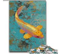 Puzzle Koi doré pour Adultes 2000 pièces, Jeu Stimulant, idéal pour Toute la Famille (70x100cm)