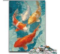 Puzzle Koi Nageur 2000 pièces pour Adultes et Adolescents, Collection de Jeux intellectuels, Beaux-Arts (70x100cm)