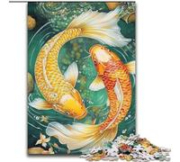 Puzzle Koi pour Adultes et Adolescents, 1000 pièces, adapté aux 14 Ans et Plus, idéal comme Cadeau pour Toute la Famille (50x75cm)