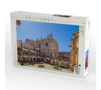 Puzzle · Kreuzgang der Santa Bárbara im Christuskloster | Tomar · 1000 pièces · Format assemblé 64 × 48 cm · CALVENDO Puzzle