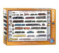 Puzzle l’Histoire des Trains (1000 pièces) Eurographics