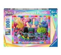 Ravensburger – Puzzle enfant La Bande des Trolls 100 pièces XXL, dès 6 ans, carton épais – 13390