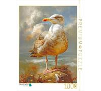 Puzzle · La beauté des Oiseaux - Illustrations | Une mouette · 1000 pièces · Format assemblé 64 × 48 cm · CALVENDO Puzzle