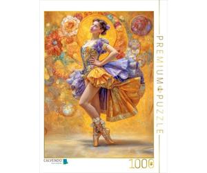 Puzzle · La beauté Sensuelle de l'art Nouveau | Elle adore danser · 1000 pièces · Format assemblé 64 × 48 cm · CALVENDO Puzzle