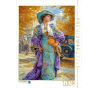 Puzzle · La beauté Sensuelle de l'art Nouveau | Une dame gracieuse · 1000 pièces · Format assemblé 64 × 48 cm · CALVENDO Puzzle