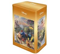 Schmidt Spiele Puzzle Thomas Kinkade Disney – La Belle et la Bête – 500 pièces – Boîte rétro