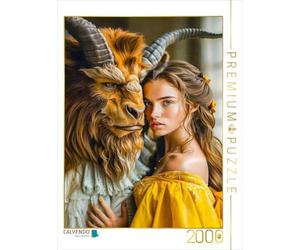 Puzzle · La Belle et la Bête | Revivez la magie de "La Belle et la Bête" avec cette œuvre… · 2000 pièces · Format assemblé 90 × 67 cm · CALVENDO Puzzle
