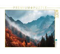 Puzzle · La Brume Embrasse Les Montagnes et Donne Naissance à Un Royaume de | légendes · 1000 pièces · Format assemblé 64 × 48 cm · CALVENDO Puzzle