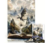 Puzzle La Chronique des Légendes pour Adultes, 1000 pièces, Think Smart Toy, décoration Murale précise et élégante 50x75cm