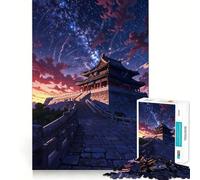 Puzzle La Cité Interdite pour Adultes 1000 pièces Stimule la mémoire Apaisant et divertissant Découpe de qualité supérieure Cadeau attentionné 50x75cm