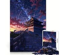 Puzzle La Cité Interdite pour Adultes 1000 pièces Stimule la mémoire Apaisant et divertissant Découpe de qualité supérieure Cadeau attentionné 50x75cm