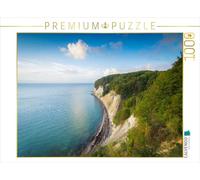 Puzzle · La côte crayeuse de l'île de Rügen | Lever du soleil sur la côte de craie de l'île de Rügen · 1000 pièces · Format assemblé 64 × 48 cm · CALVENDO Puzzle