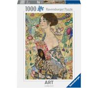 Ravensburger Puzzle 1000 pièces La Dame à l’éventail (Gustav Klimt) – Art Collection 14+