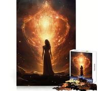 Puzzle La Déesse Devant Moi 1000 pièces pour Adultes, Jeu de logique mentale, Divertissement paisible, découpe Ferme, Cadeau précieux 38x26cm