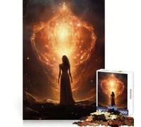 Puzzle La Déesse Devant Moi pour Adolescents, 1000 pièces, stimule la mémoire, Passe-Temps, Bords Nets, Joli Cadeau 50x75cm
