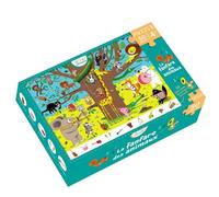 Puzzle - La fanfare des animaux (50 pièces) - - Thierry Manès - Fleurus - Jeux livres objets