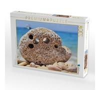 Puzzle · La fenêtre dans la Roche | Un motif du calendrier Pierres de vie · Les pierres comme… · 1000 pièces · Format assemblé 64 × 48 cm · CALVENDO Puzzle