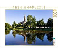 Puzzle · La Feuillie | Église Saint-Nicolas in la Feuillie · 1000 pièces · Format assemblé 64 × 48 cm · CALVENDO Puzzle