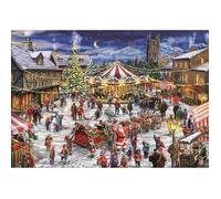 Clementoni Puzzle Compact 1500 pièces - La Foire de Noël