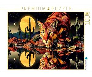 Puzzle · La grâce Tranquille | Un motif du calendrier "Rois imaginaires de la nature sauvage · 1000 pièces · Format assemblé 64 × 48 cm · CALVENDO Puzzle