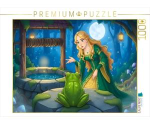 Puzzle · La Grenouille réclame qu'on tienne sa promesse | Le Roi Grenouille · Du sortilège au bonheur · 1000 pièces · Format assemblé 64 × 48 cm · CALVENDO Puzzle