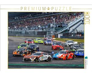 Puzzle · La Grille de départ de l'ADAC GT Masters | 1000 pièces · Format assemblé 64 × 48 cm · CALVENDO Puzzle