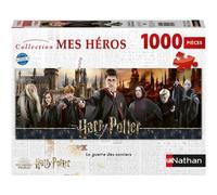 Nathan - Puzzle 1000 pièces - La guerre des sorciers - Harry Potter - Adultes et enfants dès 14 ans - Puzzle de qualité supérieure - Collection Mes Héros - 12000350
