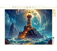 Puzzle · La lumière de la Vie sur Xylos Prime | L'architecture terrestre sur des mondes lointains · 1000 pièces · Format assemblé 64 × 48 cm · CALVENDO Puzzle