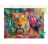 CALVENDO Puzzle Magie de la Jungle | 1000 pièces de Taille de la Ponte 64 x 48 cm Puzzle Photo pour des Heures heureuses