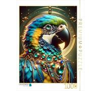 Puzzle · La Magie du Perroquet | Motif décoratif de perroquet à l'ambiance tropicale · 1000 pièces · Format assemblé 64 × 48 cm · CALVENDO Puzzle