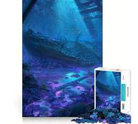 Puzzle Là où la lumière atteint Encore 1000 pièces Jeu de réflexion Stimulant Fixation Solide Pas de pièces Qui se détachent Défi cérébral interactif pour la Maison (50x75cm)