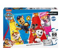 Puzzle la pat'patrouille colorée 60 pcs bleu TU