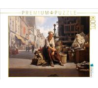 Puzzle · La Petite Sabine | Un motif du calendrier Les femmes du marché au 18e siècle · 1000 pièces · Format assemblé 64 × 48 cm · CALVENDO Puzzle