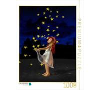 Puzzle · La pièce d'or | Une illustration tirée du calendrier « Märchenhaftes · 1000 pièces · Format assemblé 64 × 48 cm · CALVENDO Puzzle