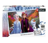 Puzzle la reine des neiges 2 100 pcs blanc TU
